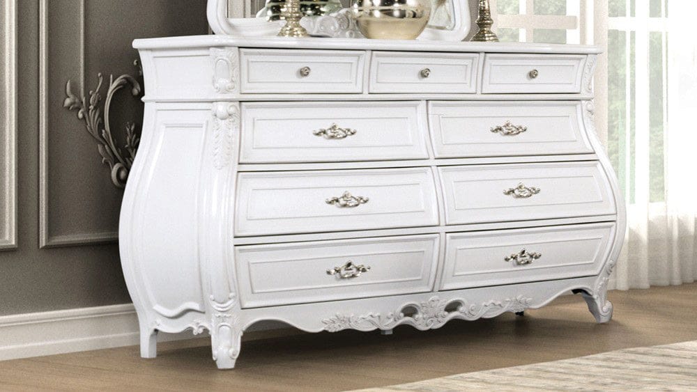 Furniture of America - Valentini Dresser in White - FM7419WH-D View 1