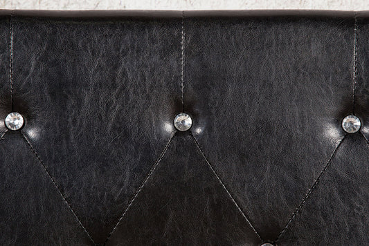 Furniture of America - Velen Cal.King Bed in Black - CM7949BK-CK-BED View 1