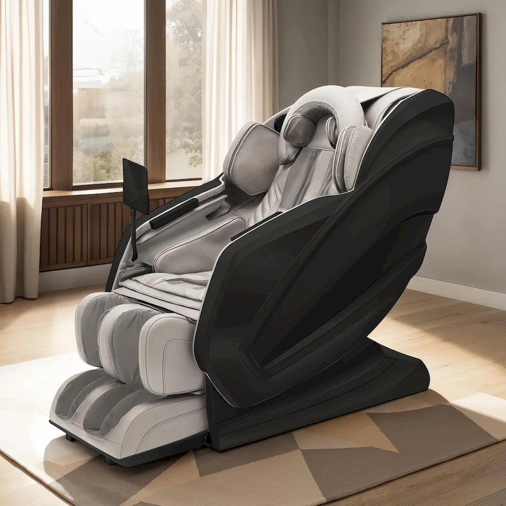 Furniture of America - Vellurest - Massage Chair, Gray w/ 10in controller - MC0002GY view 1