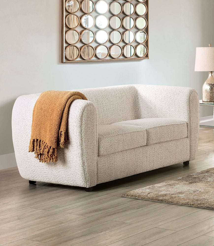 Furniture of America - Verdal Loveseat in Off-White - FM61001WH-LV View 1