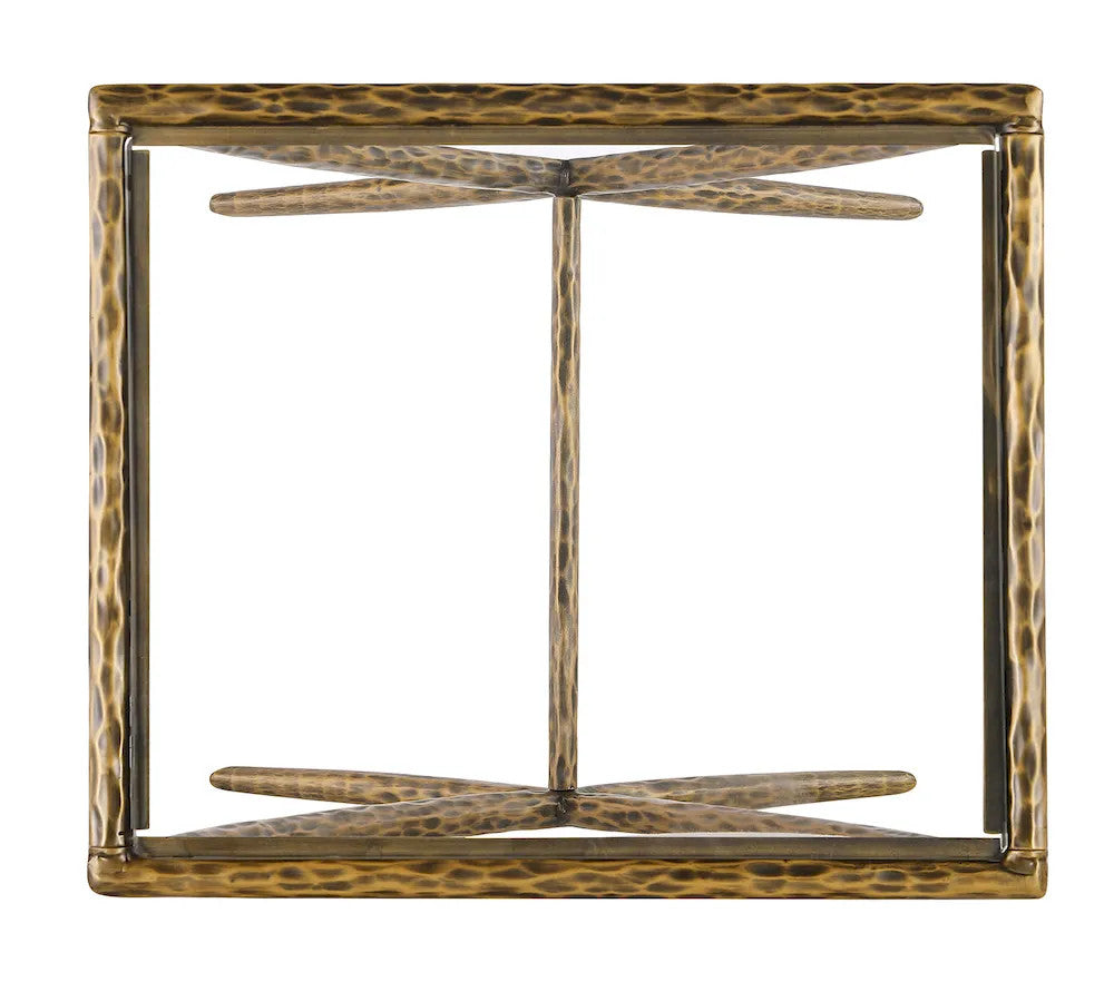 Furniture of America - Vilna - Side Table - Matte Gold - FM-AC8032GD-ST-3A view 2