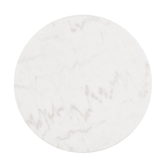 Furniture of America - Virden Round End Table in Black/White/Gold - FM47000BK-ER View 2