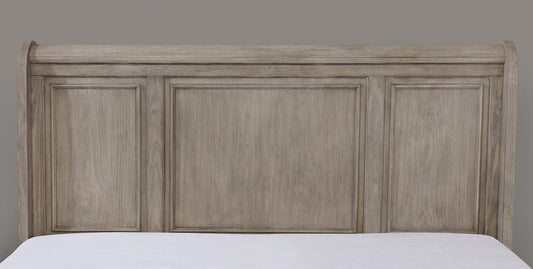Furniture of America - Wells E.King Bed in Gray - CM7568EK-BED View 2
