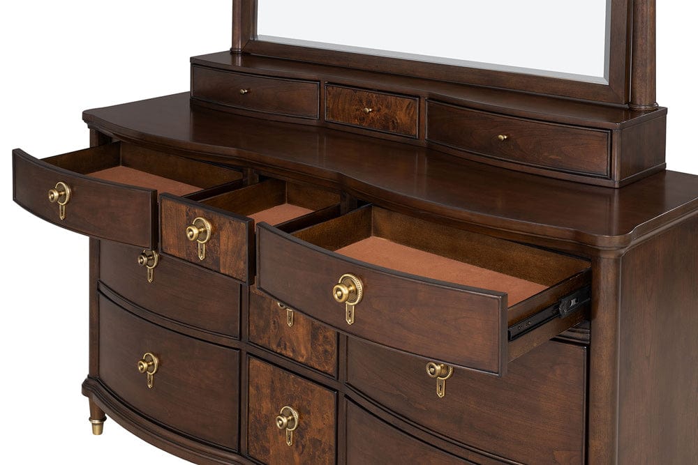 Furniture of America - Westerham Dresser in Dark Cherry - FM74001CH-D View 2