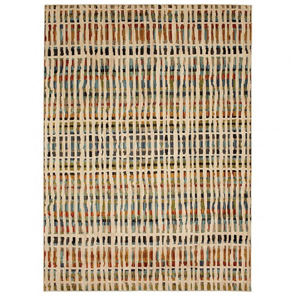 Furniture of America - Wilhelm 5'3x7'6" Area Rug in Chroma Multi - RG8164S