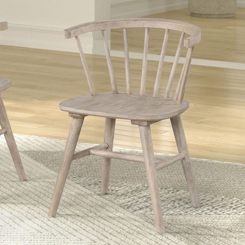 Furniture of America - Yate Dining Chair Set of 2 in Natural Oak - FM3102NT-SC-2PK View 1
