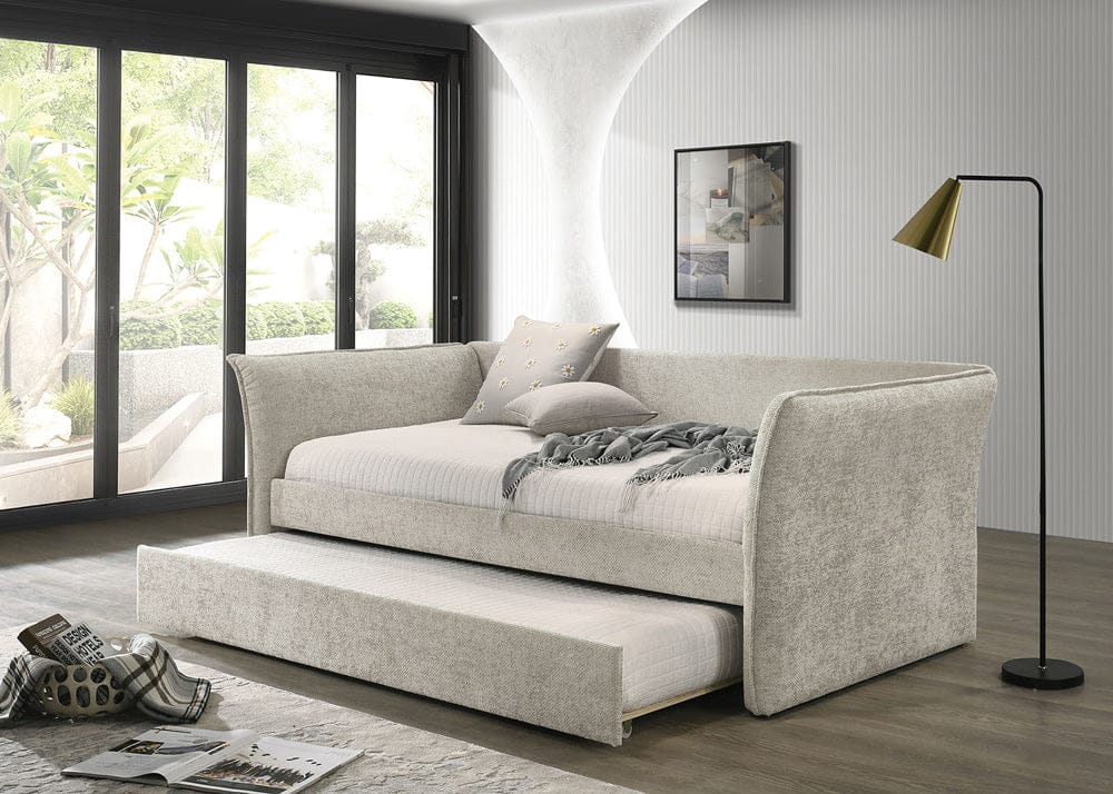 Furniture of America - Yuri Daybed w/ Trundle in Beige - FM1203BG-BED View 1