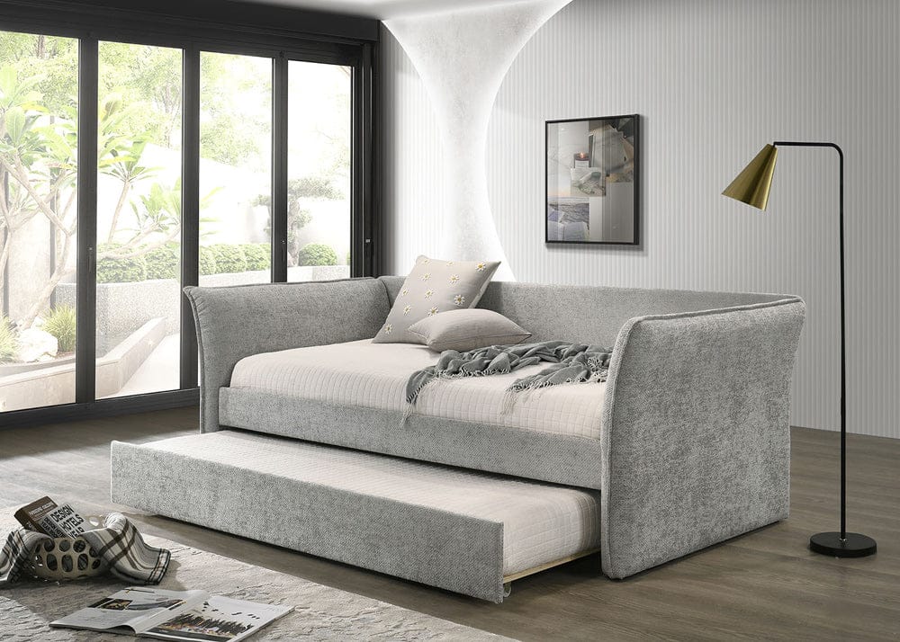Furniture of America - Yuri Daybed w/ Trundle in Gray - FM1203GY-BED View 1