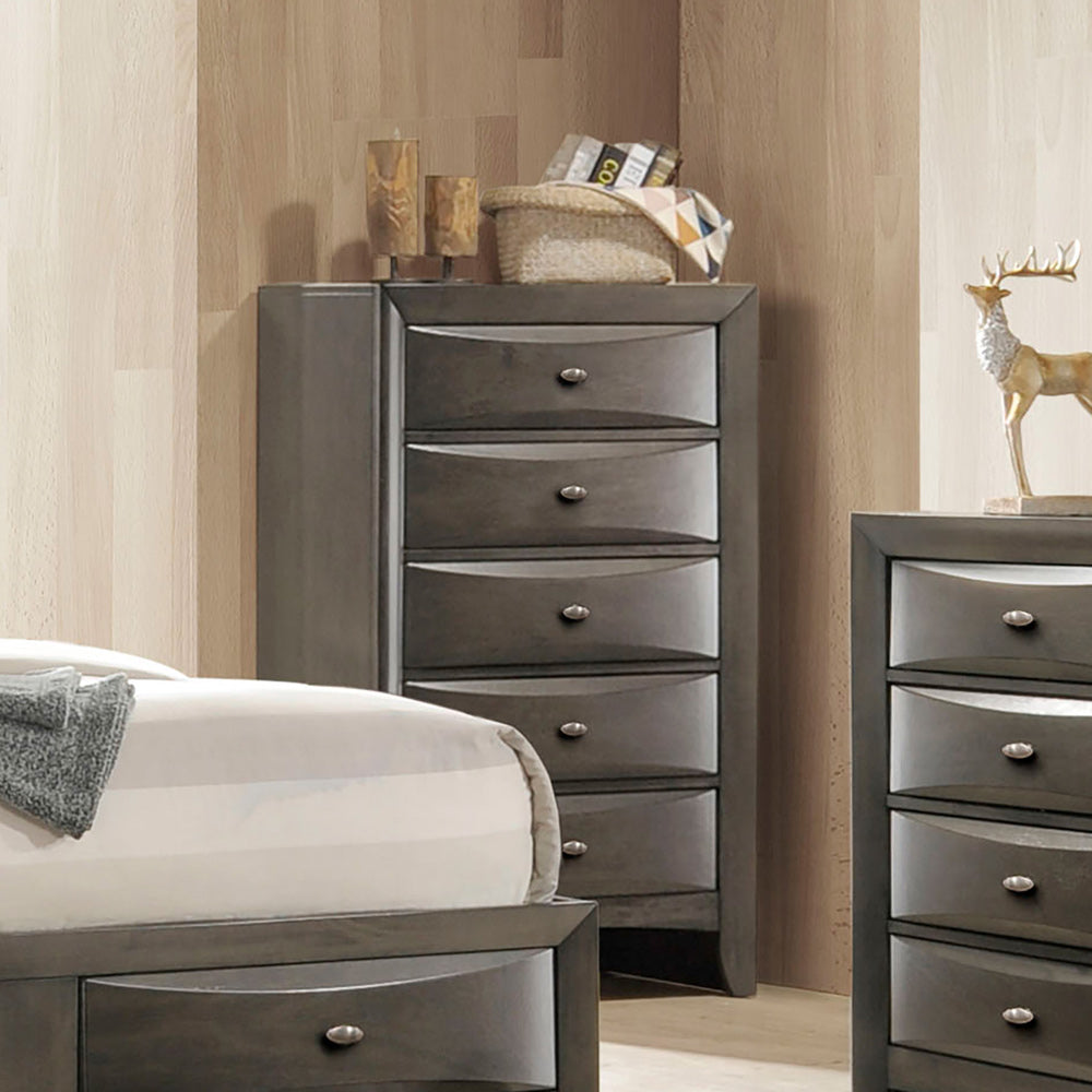 Furniture of America - Zosimo Chest in Gray - FM7210GY-C View 1