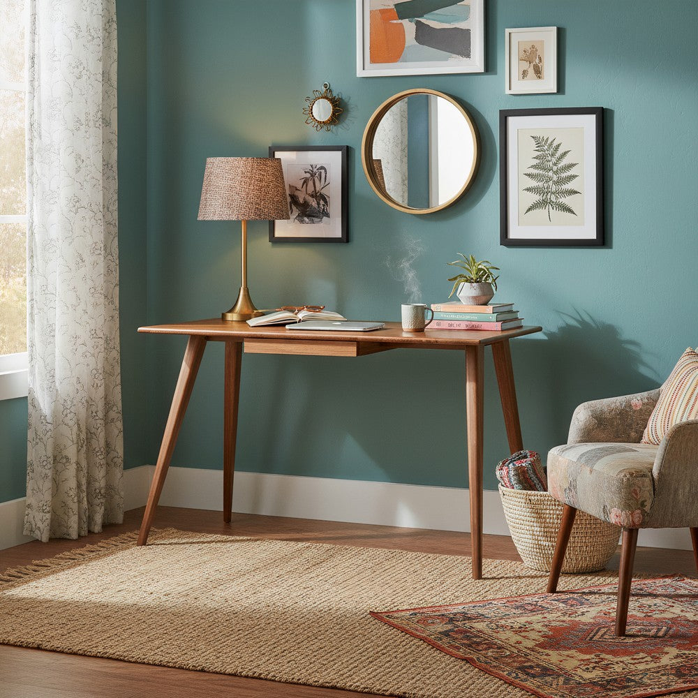 Greenington - Hayden 48 Solid Moso Bamboo Writing Desk in Wheat Finish - HDN002CP view 6