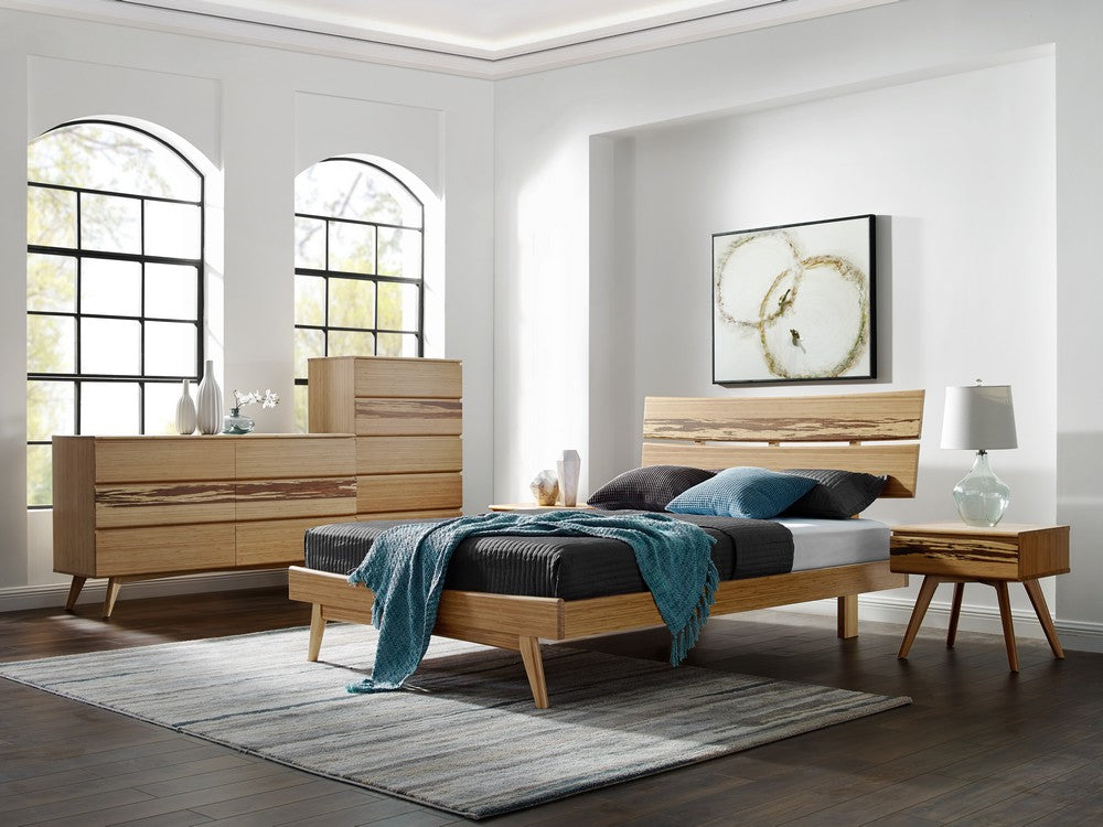 Greenington - Sarah King Platform Bed, Golden - SRH002GD view 12
