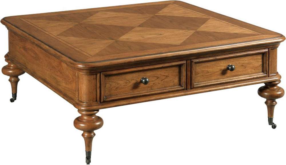 Hammary - Berkshire Pearson Square Cocktail Table - 011-911_HAM veiw 1