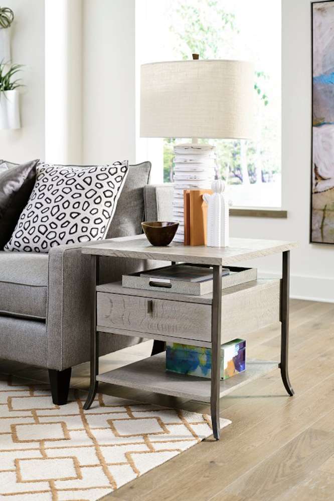 Hammary - Creston Rockford Rectangular Drw End Table - 015-917 veiw 1