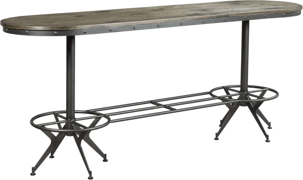 Hammary - Hidden Treasures Oval Bar Table - 090-967_CLOSEOUT-HC veiw 1