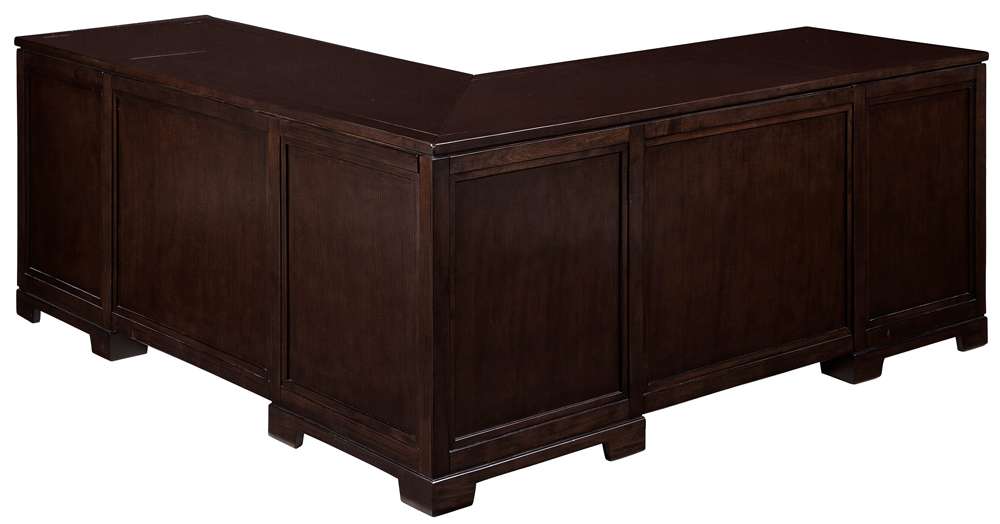 Hekman Furniture - Mocha - Executive L-shape Desk - 79187 veiw 2