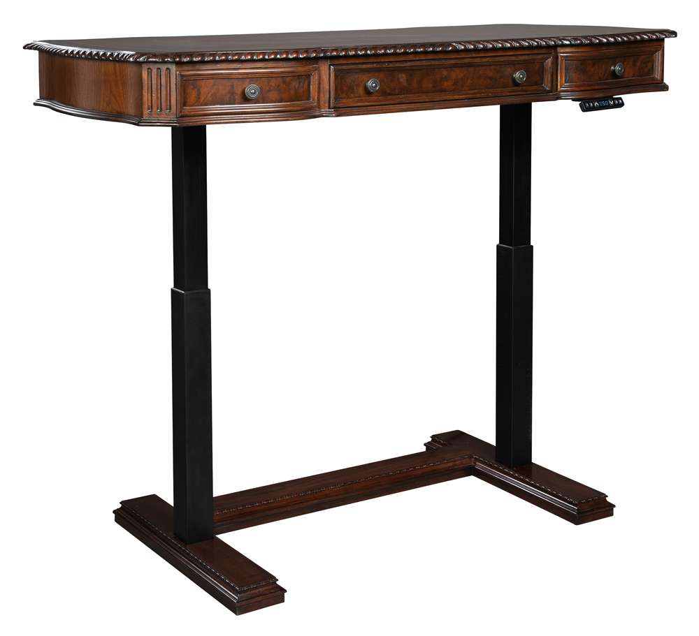 Hekman Furniture - Old World Walnut Burl - Adjustable Height Desk - 28499 veiw 5