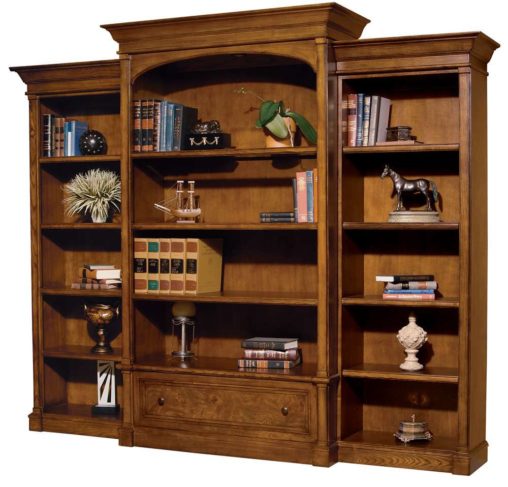 Hekman Furniture - Urban Ash Burl - Executive Center Bookcase - 79104 veiw 2