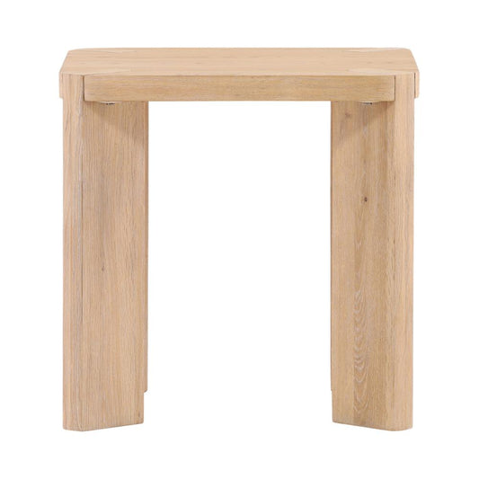 Henry & Mason - Adam Natural Solid Oak End Table - DV7182 veiw 2