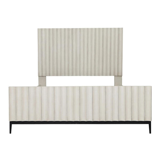 Henry & Mason - Alanza Bed Queen in Light Grey - DV7205 veiw 2