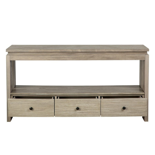 Henry & Mason - Arclen Stone Harbor Grey Rectangular Sofa Table - AFA00903 view 2