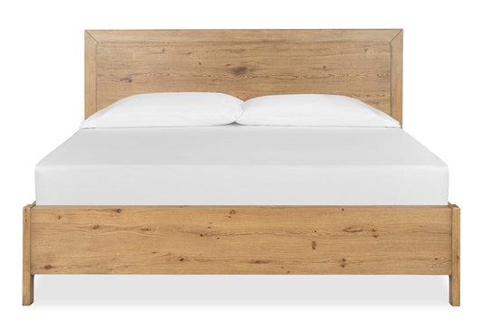 Henry & Mason - Ashenford Rustic Caramel King Panel Bed - AFA00921 view 2