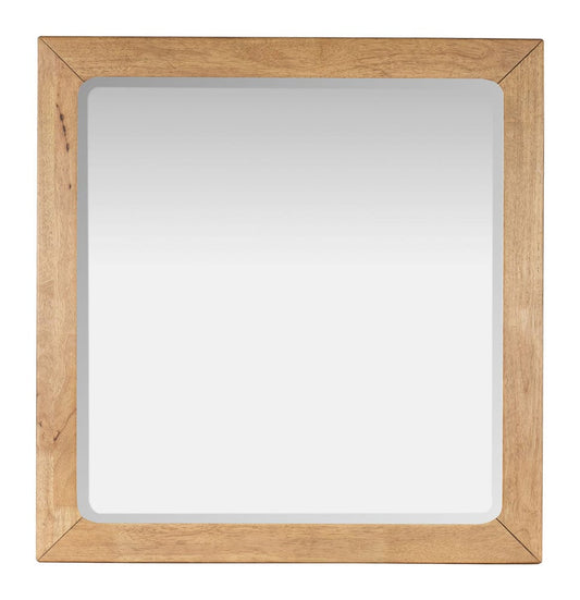 Henry & Mason - Ashenford Rustic Caramel Portrait Mirror - AFA00923 view 2