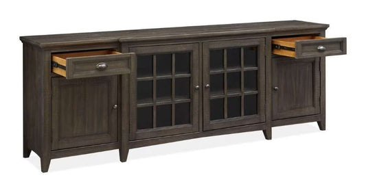 Henry & Mason - Ashmere Falls 90" Entertainment Console in Graphite - AFA00690 view 2