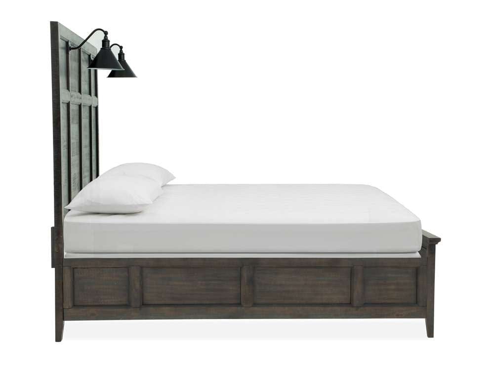 Henry & Mason - Ashmere Falls Complete California King Lamp Panel Bed with Regular Rails - AFA00614 view 3