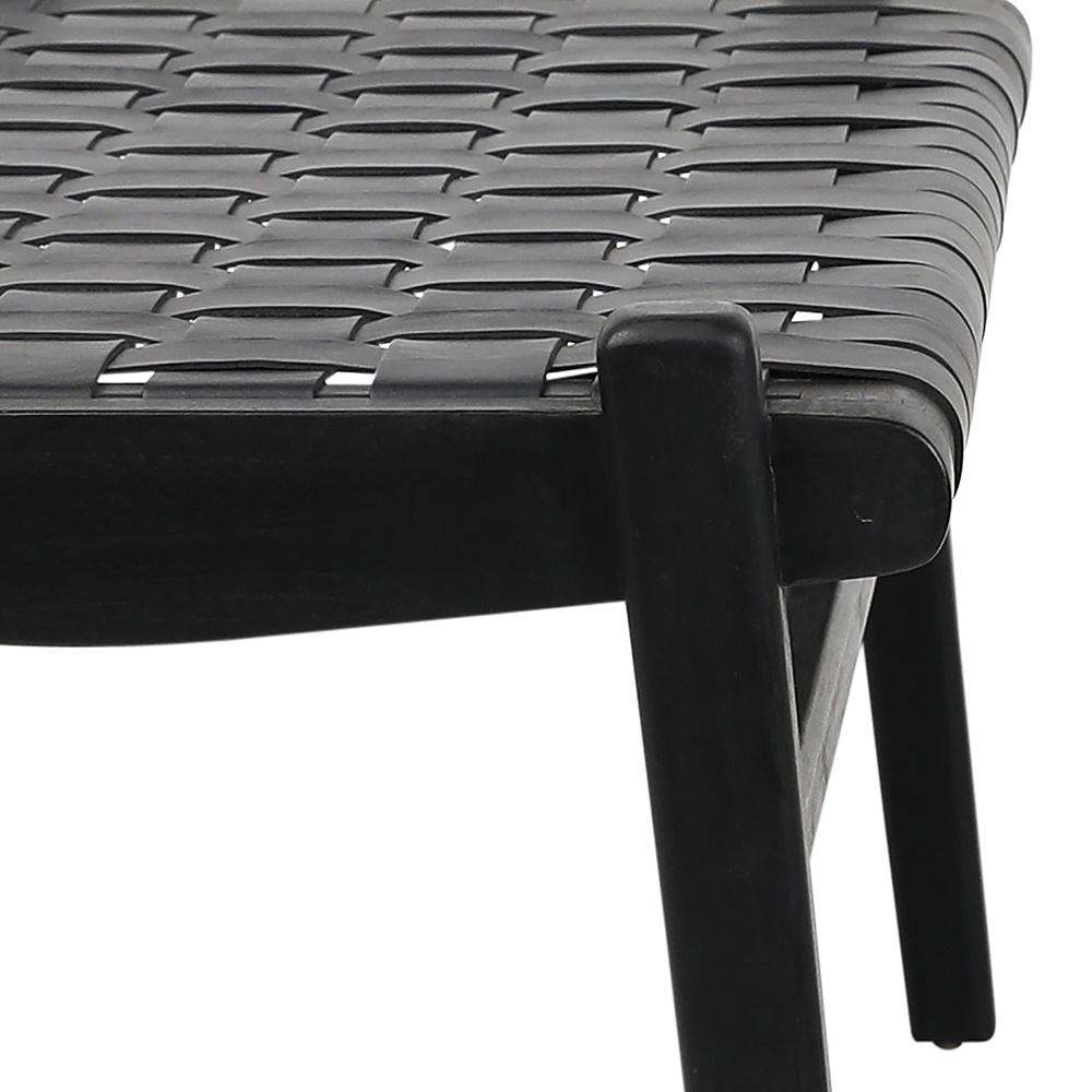 Henry & Mason - Balthazier Teak Wood with Woven Leather - DV7277 veiw 4