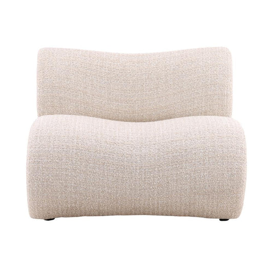 Henry & Mason - Bluth redwood Framed Occasional Chair in Sand Boucle Fabric - DV7471 veiw 2