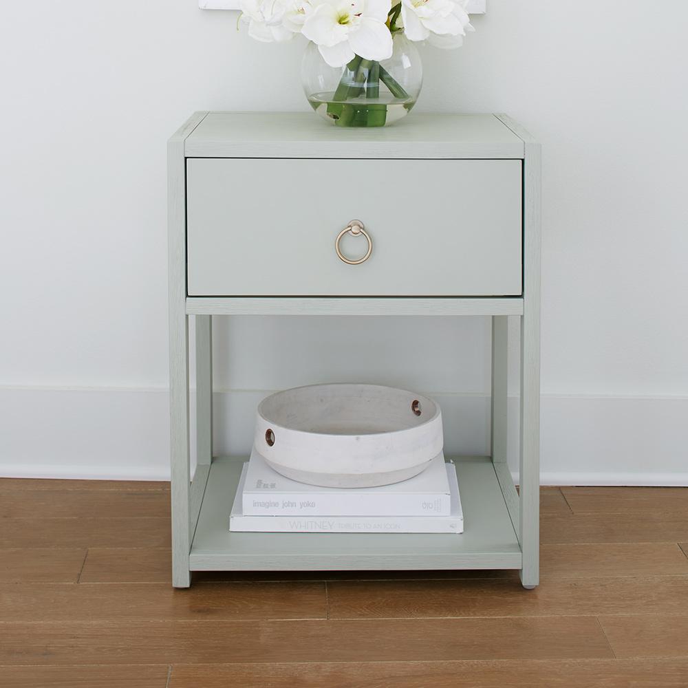Henry & Mason - Borough 1 Shelf Accent Table in Green Mist - AFA01767 view 1