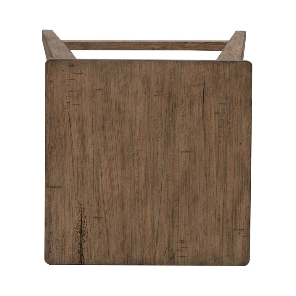 Henry & Mason - Cedar Hills Console Stool in Weathered Toffee - AFA02484 view 6