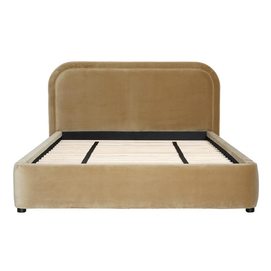 Henry & Mason - Champert Bed Queen Camel - DV7365 veiw 2
