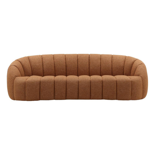 Henry & Mason - Chantal Conversational Sofa in Ginger Basketweave Fabric - DV7693 veiw 2
