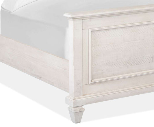 Henry & Mason - Coastal Birch Complete King Shutter Bed - AFA00439 view 2