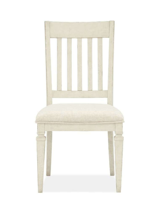Henry & Mason - Coastal Birch Wood Dining Side Chair w/Upholstered Seat (Set of 2) - AFA00458 view 2