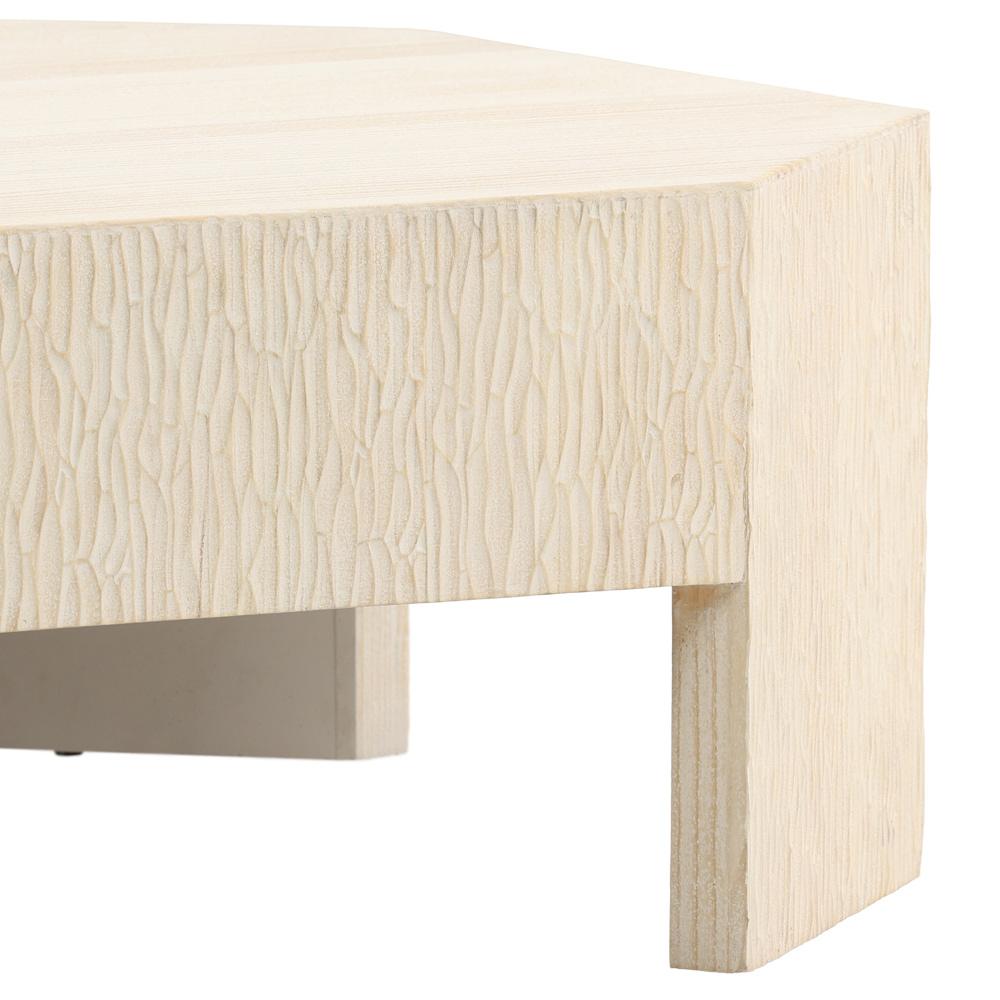 Henry & Mason - Colt Whitewashed Pine Wood Coffee Table - DV7080 veiw 4