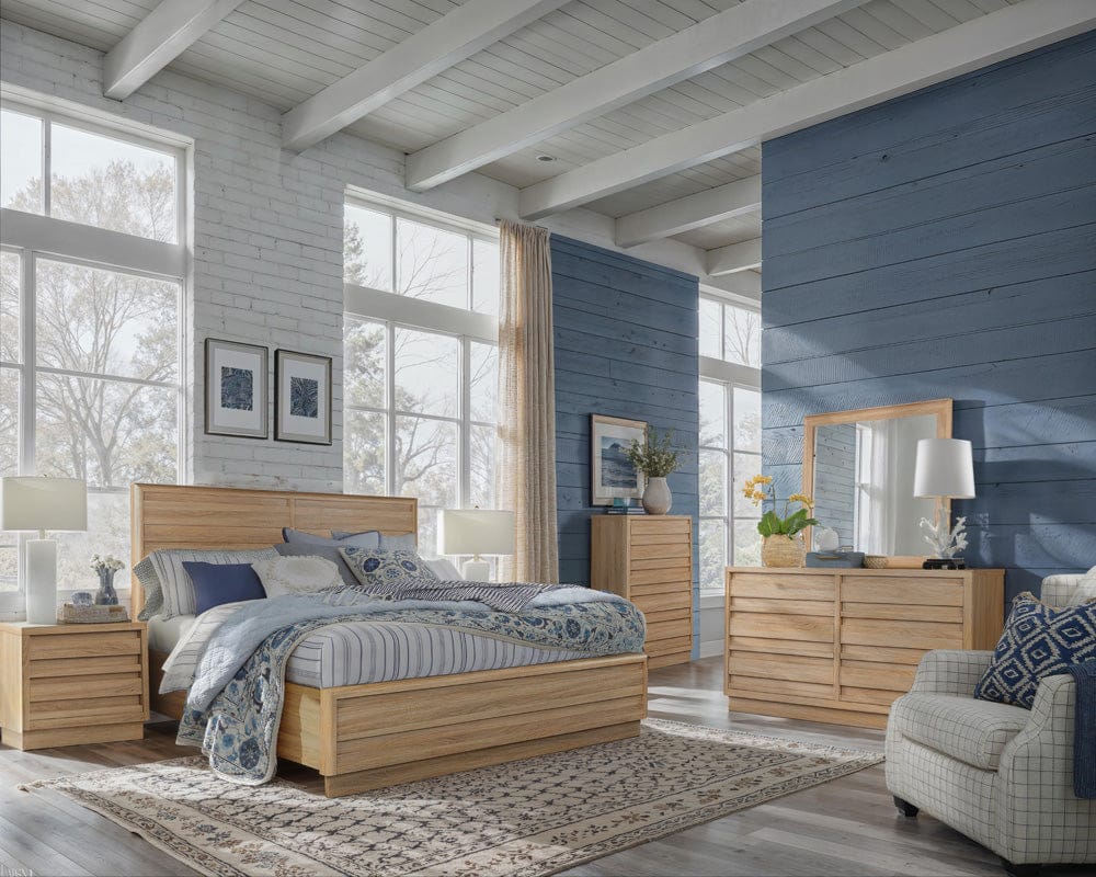 Henry & Mason - Crestmoor Heights Provincial Brown King Panel Bed - AFA00806 view 2