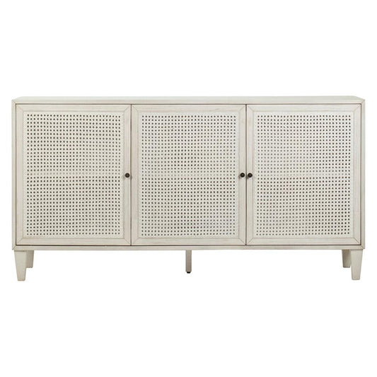 Henry & Mason - Delgado 66in Reclaimed Acacia Wood Sideboard in Whitewashed Finish - DV7198 veiw 2