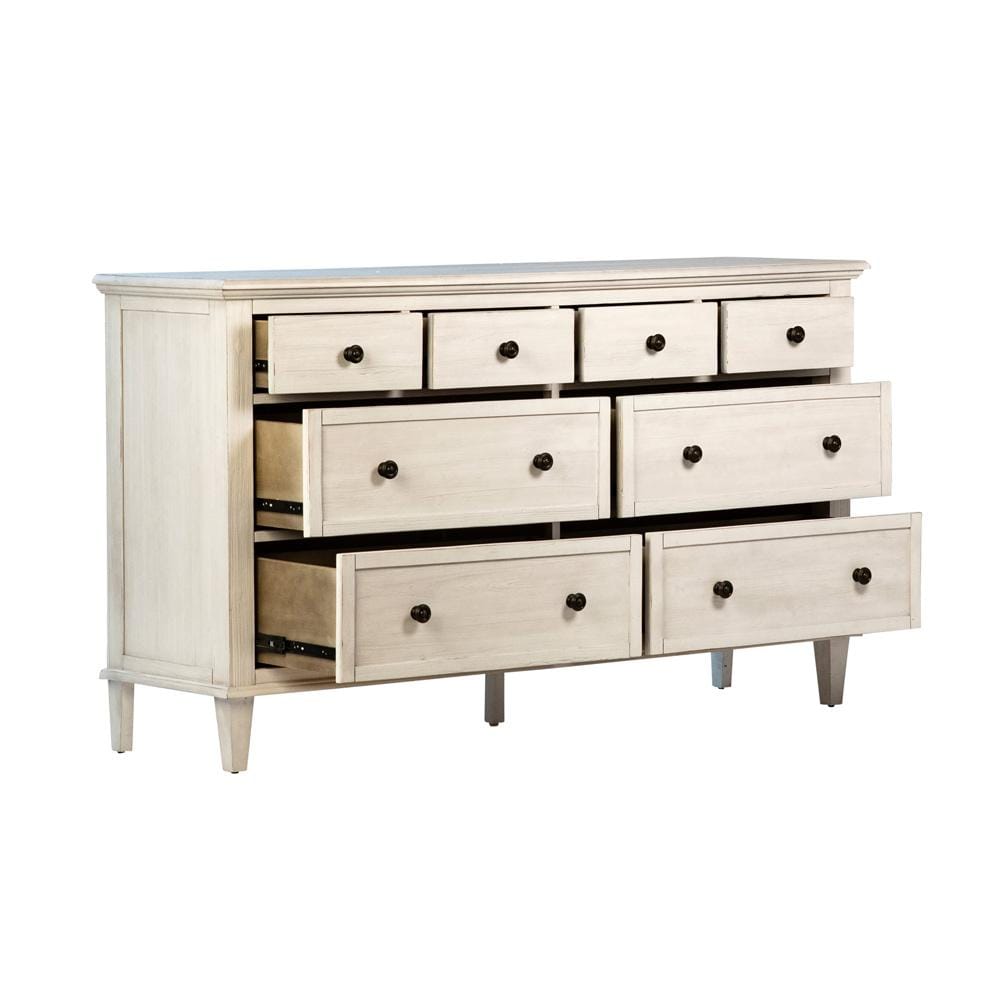 Henry & Mason - Delgado Reclaimed Acacia Wood Dresser in Whitewashed Finish - DV7195 veiw 5