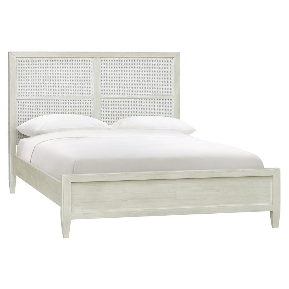 Henry & Mason - Delgado Reclaimed Acacia Wood Eastern King Bed in Whitewashed Finish - DV7193 veiw 1