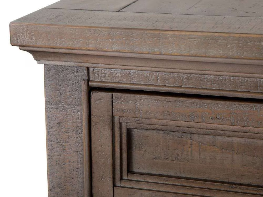 Henry & Mason - Delmere Point Rectangular End Table in Dovetail Grey - AFA00707 view 5