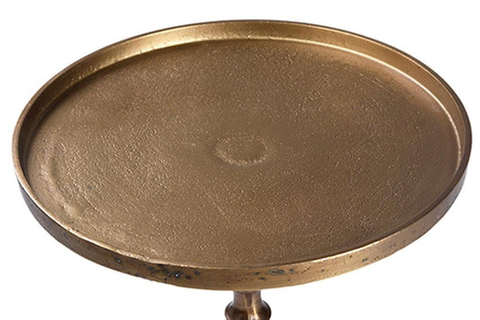 Henry & Mason - Douglas Aluminum Side Table in Antique Brass - DV7788 veiw 2