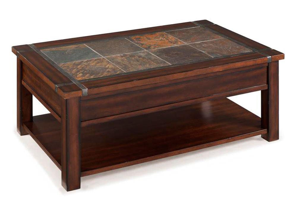 Henry & Mason - Drifton Rectangular Lift-Top Cocktail Table With Casters - AFA00523 view 1