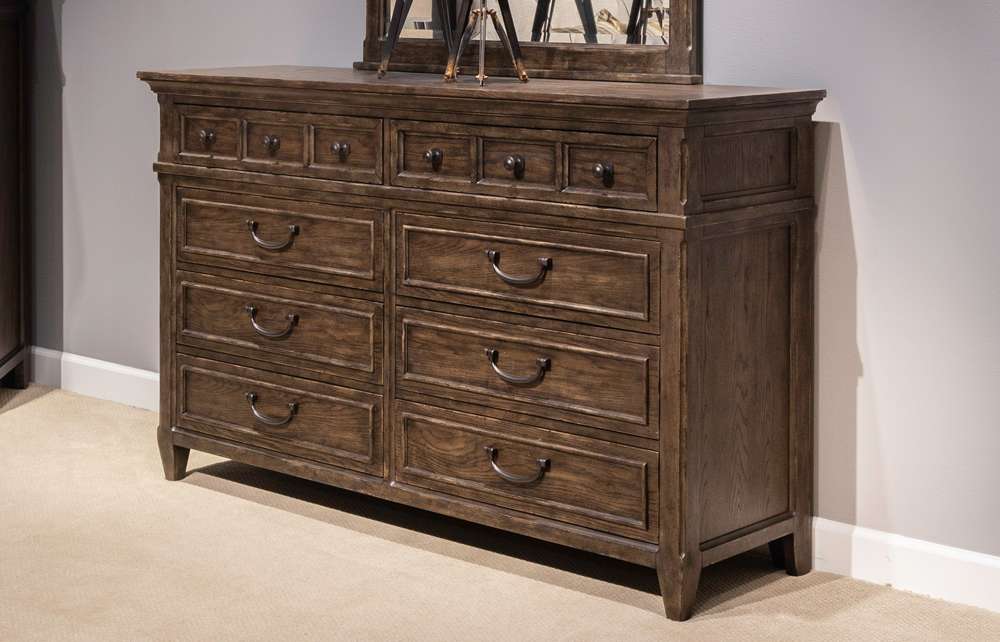 Henry & Mason - Eden Dale 8 Drawer Dresser in Saddle Brown - AFA02219 view 1