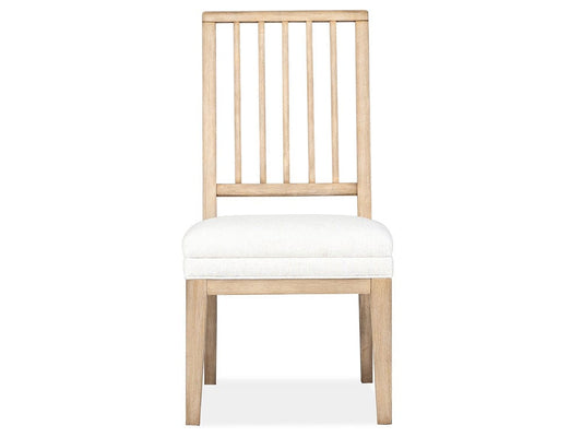 Henry & Mason - Ellingford Honey Maple Upholstered Side Chair (Set of 2) - AFA00913 view 2