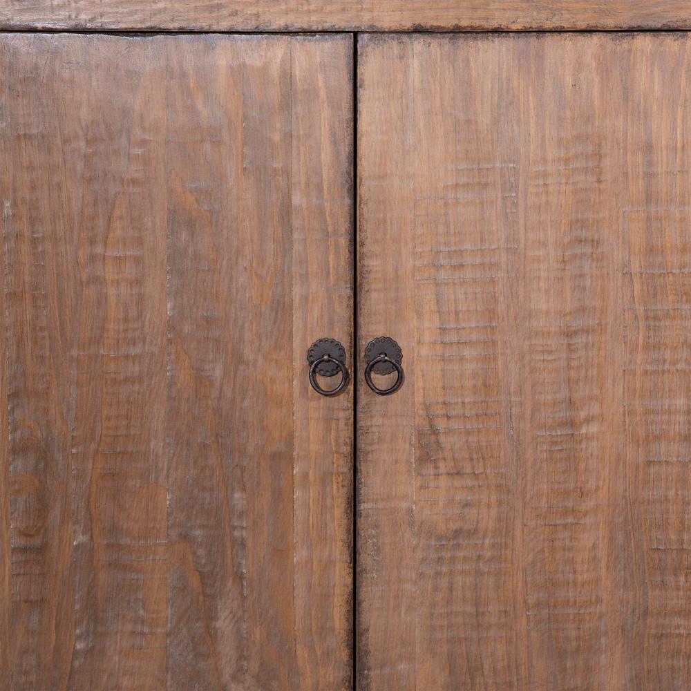 Henry & Mason - Elliot Reclaimed Pine Wood Sideboard in a Medium Brown Finish - DV7871 veiw 5