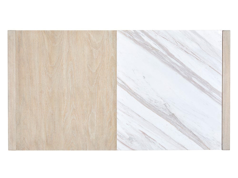 Henry & Mason - Elliston Gallery Buff And Antique Silver Rectangular Cocktail Table - AFA01230 view 7