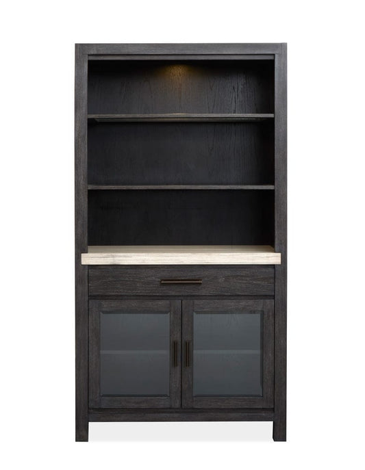 Henry & Mason - Ember Creek Ravenwood Black Display Cabinet - AFA01168 view 2
