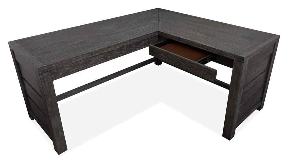 Henry & Mason - Ember Creek Ravenwood Black L-Desk - AFA01181 view 6